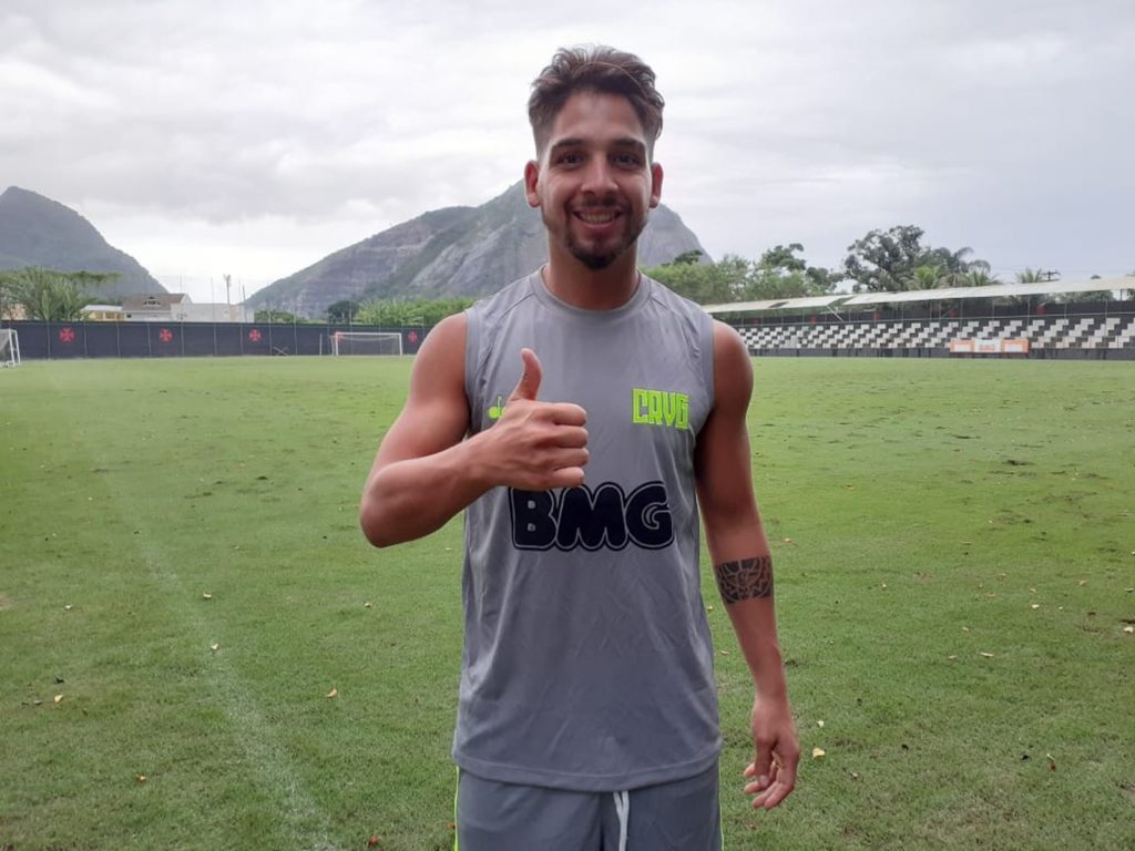 Argentino Benítez é novo reforço do Vasco. Foto: Divulgação/Vasco