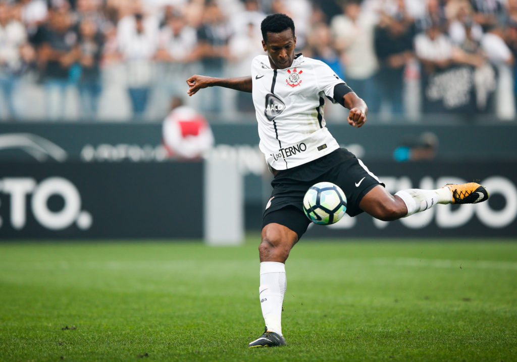 SAO PAULO, BRAZIL - SEPTEMBER 17: Jo of Corinthians in action during the match between Corinthians and Vasco da Gama for the Brasileirao Series A 2017 at Arena Corinthians Stadium on September 17, 2017 in Sao Paulo, Brazil. (Photo by Alexandre Schneider/Getty Images)
