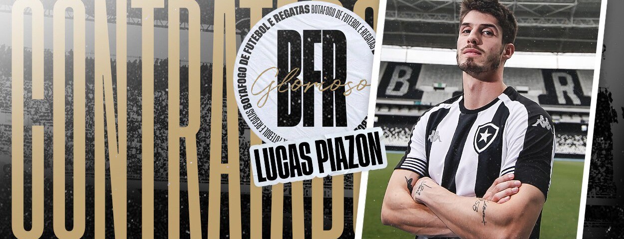 Lucas Piazon foi oficialmente anunciado como reforço do Botafogo. O jogador é a segunda contratação da "Era John Textor", após Philipe Sampaio.