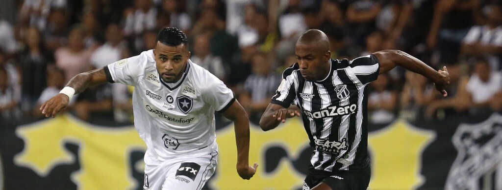 Nos confrontos entre Ceará e Botafogo pelo Campeonato Brasileiro, a maioria dos jogos acabou empatada.
