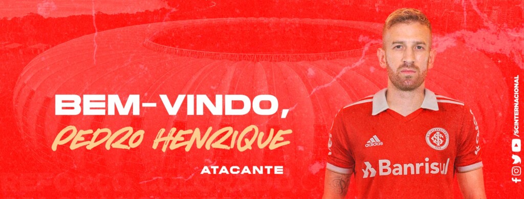 Faltando poucas horas para a janela de transferência brasileira fechar, o Internacional anunciou o atacante Pedro Henrique como novo reforço.
