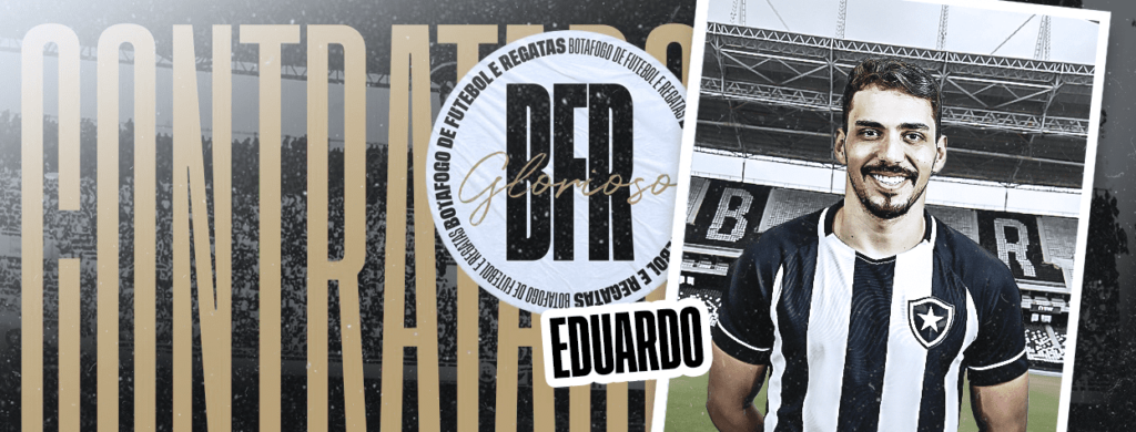 Mais um reforço na área! Botafogo anuncia a contratação do meia-atacante Carlos Eduardo, que defendia o Al-Ahli, da Arábia Saudita.