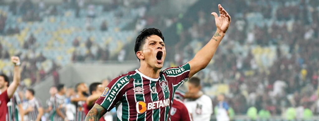 Em apenas seis meses no Fluminense, Germán Cano conseguiu ultrapassar sua melhor marca goleadora, antes atingida com as vestes do Vasco da Gama.