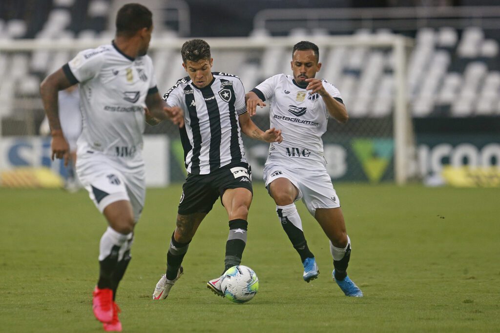 Empates prevalecem no retrospecto do confronto entre Ceará e Botafogo