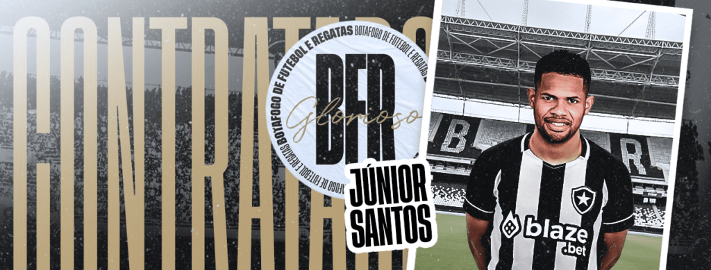 Além de Júnior Santos, o Botafogo contratou Marçal, Eduardo, Luis Henrique, Adryelson, Gabriel Pires, Danilo Barbosa, Tiquinho Soares e Jacob Montes