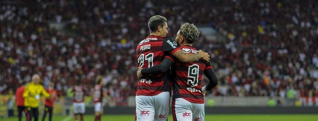 A dupla formada por Pedro e Gabigol não estará disponível no Flamengo para enfrentar o Goiás, no próximo domingo (11), no Estádio da Serrinha, às 19h