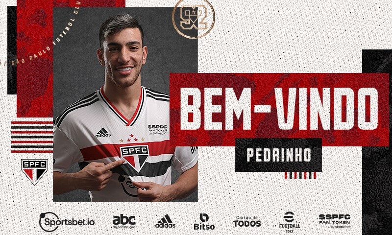 O atacante jogou a temporada 2022 com a vestes do América-MG, mas defenderá o São Paulo até o final de 2023