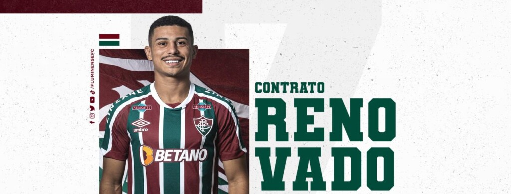 Neste ano, André havia renovado o contrato com o Fluminense até 2025. No entanto, o excelente aproveitamento fez com que renovasse por mais um ano